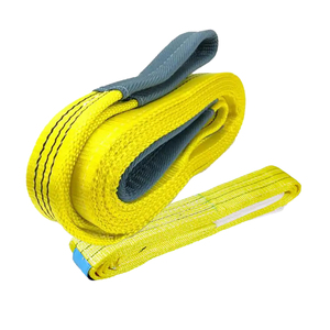 Poliéster Cinturón de elevación Tela <span class=keywords><strong>Eslinga</strong></span> Lifting Flat Web Sling Cincha Sling Belt 1-10 Ton Capacidad Doble/Cuatro capas de alta resistencia - Product Image 5