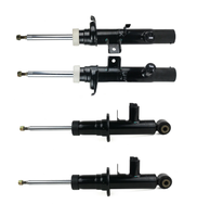 Amortisseurs avant et arrière, droit et gauche, avec commande électrique, pour BMW X3, F25, X4, F26, 37116797025, 37116797026, 37126799911, lot de 4 pièces