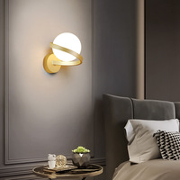 Applique murale lumineuse Led pour éclairage télécommande Simple corps en fer pour chambre salon escalier allée hôtel fond mur