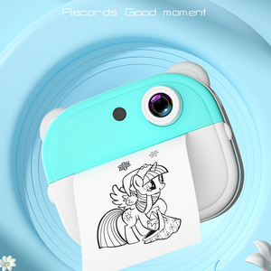 Cổ Phiếu Nhà Máy Nhiệt In Máy Ảnh Video Trẻ Em Cô Gái Chàng Trai Nâng Cấp Kỹ Thuật Số Ảnh Tự Sướng Ngay Lập Tức Máy Ảnh Ghi Âm Máy In - Product Image 5