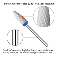 7 pièces ensemble de forets à ongles beauté ongles approvisionnement manucure Machine accessoires électrique lime à ongles perceuse ensemble pour manucure novice
