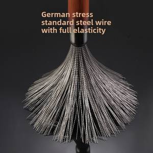 Cepillo para Ollas de Acero Inoxidable con Mango Largo y Material de Silicona, Práctico Gadget de Limpieza de Cocina para Lavar Ollas y Tazones - Product Image 4