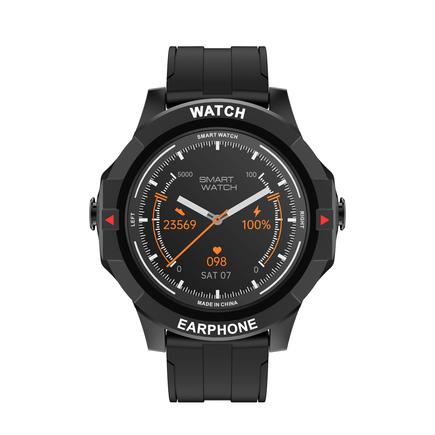 2 in 1 Smartwatch with Earbuds N15 Smart Bracelet Earphone CE TWS Headset Smart Watch Blood Pressure Fitness Tracker Waterproof