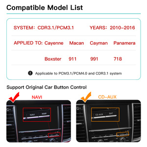 Kits Inalámbricos de Carplay y Android Auto Autoabc Compatibles con Porsche para Macan Cayenne 978 PCM3.0 PCM3.1 PCM4.0 con Duplicación de Pantalla para Radio de Coche - Product Image 5