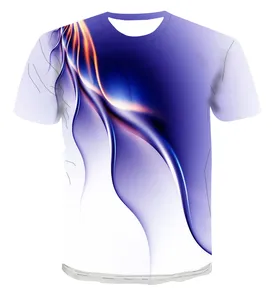 패션 남자의 티셔츠 반팔 프린트 여름 캐주얼 슬림 핏 티셔츠 남자 화재 남자 티셔츠 탑