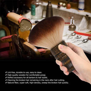 Brosse à cou en bois avec logo personnalisé Brosse à cheveux et à barbe propre pour la maison et le salon Brosse de <span class=keywords><strong>coiffeur</strong></span> - Product Image 2