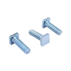Viti a Testa Quadrata in Acciaio al Carbonio, Viti per Macchine con Scanalatura a T, Bulloni a Testa Sottile Non Standard, Zincati <span class=keywords><strong>M4</strong></span>-M8 Personalizzabili - Product Image 2
