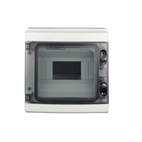 Boîte de distribution étanche IP65, boîte MCB en plastique pour extérieur, 1/2/3/4/8/12/18/24 voies, boîte de jonction électrique murale