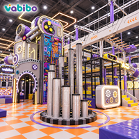 Estructura de Juego Infantil Personalizada, Mecánica, Comercial, para Interiores, con Diseño Punk, para Parques de Diversiones