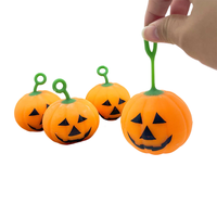 Jouet Squishy Citrouille d'Halloween en Gros, Remplissage Farine, Rebond Lent, Anti-Stress, Amusant, Fidget, Cadeaux de Fête