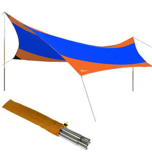 Bâche de camping élégante personnalisée Abri de soleil de plage en plein air à la mode en nylon durable - Product Image 6
