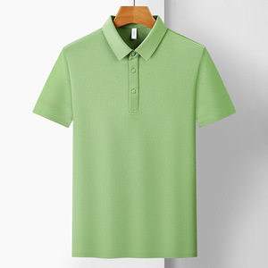 Polo uni en polyester respirant à manches courtes pour usage quotidien - Product Image 3