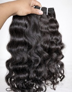 Cabello Virgen Indio de Templo, Cabello Virgen Camboyano, Paquetes de Cabello Rizado Birmano, Paquetes de Cabello Virgen <span class=keywords><strong>Filipino</strong></span>, en Stock en EE. UU. Sin Aranceles - Product Image 2
