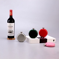 Petite gourde isotherme en acier inoxydable, anti-fuite, sans BPA, forme incurvée, prise en main confortable, bord poli, OEM ODM