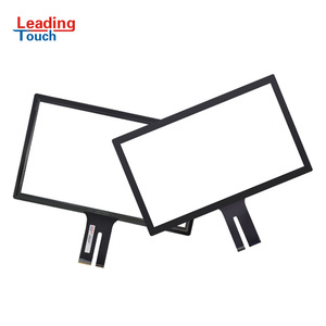 Monitor de pantalla táctil LCD capacitivo legible a la luz del sol, panel táctil impermeable plano interactivo Industrial de 23" - Product Image 2