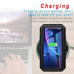 Custodia Protettiva Completa in Metallo, Silicone e PET con Certificazione Impermeabile IP68, Stile Rigido per <span class=keywords><strong>iPhone</strong></span> <span class=keywords><strong>XR</strong></span> - Product Image 6