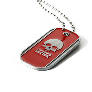 Estilo Retro Cool Hip Hop Mujeres Hombres 2d 3D Aleación de plata antigua Metal Esmalte Etiquetas de perro Fabricante de fábrica Colgante de etiqueta de perro personalizado - Product Image 2