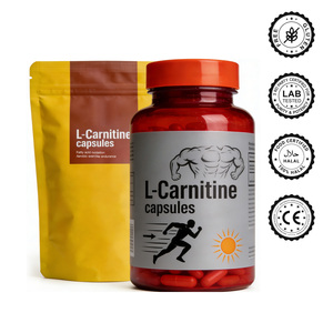 Capsules de <span class=keywords><strong>L</strong></span>-<span class=keywords><strong>Carnitine</strong></span> Haute Pureté Biodisponibles Formulations Personnalisées Fabrication de Marques Privées OEM COA GMP ISO Certifié Biologique - Product Image 1