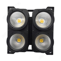 Projecteur LED COB 400W haute luminosité, blanc chaud, 4 yeux, pour discothèque, bar, scène