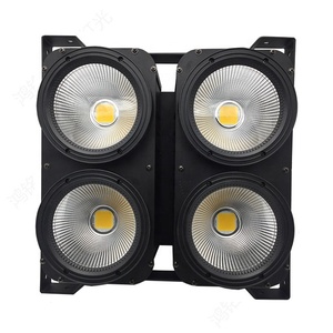 400 Wát độ sáng cao <span class=keywords><strong>LED</strong></span> <span class=keywords><strong>COB</strong></span> mệnh ánh sáng trắng ấm khán giả đèn 4 mắt <span class=keywords><strong>COB</strong></span> blinder cho Disco bar câu lạc bộ đêm sân khấu - Product Image 4