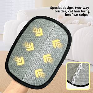 Guantes Antiestáticos para Eliminar Pelo <span class=keywords><strong>de</strong></span> Mascotas, para Perros y <span class=keywords><strong>Gatos</strong></span>, Herramienta <span class=keywords><strong>de</strong></span> Limpieza con Cepillo Adhesivo - Product Image 4