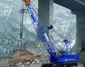 Grue à flèche articulée sur chenilles lourde de 350 tonnes QUY350 de fabrication chinoise à vendre - Product Image 3