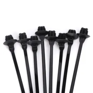 Ready to Ship Advanced Cable Management: Fir Tree Head Cable Zip Ties Perfect for Oval Hole Fixation