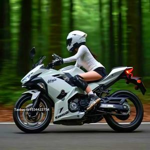 Motocicleta Deportiva para Adultos, Modelo Horizon, con Motor de Doble Cilindro de 400cc, Imitación de Carreras, Sin Escobillas, Pequeña, Tipo Ninja, con Licencia - Product Image 2