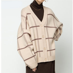 <strong>Cardigan</strong> <strong>Women</strong> Sweater Oversize Jumper V Neck Knitted Thick <strong>Warm</strong> Female Sweaters Elegant Long Sleeve Top <strong>Cardigans</strong> - Product Image 6