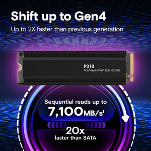 أورام حاسمة P510 1 بسي جين 5 P310 1 بسي جين 4 نفيمي وي إم. 2 SSD كونسول ألعاب كومبيوتر محمول أجزاء سطح المكتب محركات أقراص صلبة - Product Image 5