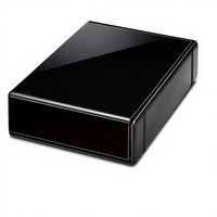 Disque dur externe Elecom 8 To - Compatible SeeQVault, prise en charge 4K, USB 3.0, conception silencieuse sans ventilateur pour ordinateur de bureau ELD-QEN080UBK/E
