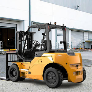 Sıcak satış akülü tam çatal asansörler kamyon 6 Ton elektrikli Forklift EC60MH lityum-iyon pil kaldırma yüksekliği 3000mm-6000mm - Product Image 3