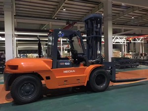 הכתה דיזל מלגזה משאית 10טון מלגזה עם צמיג מוצק מיכל מלגזה - Product Image 6