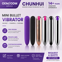 Großhandel Mini-Bullet-Vibrator Leistungsstarker G-Punkt-Klitoris-Stimulator Tragbarer Taschen-Massagegerät OEM Private Label