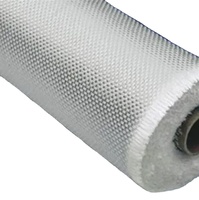 Tissu en fibre de verre E-Glass à armure toile simple 4oz 6oz 100G pour bateaux, planches de surf et prévention incendie