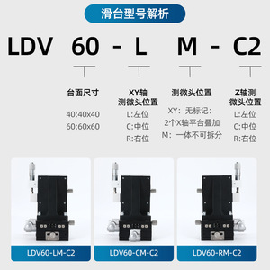 Ldv Series XYZ Axis Precision Manual Adjustment <b>Stage</b> 13mm Travel Optical Fine Tuning <b>Platform</b> - Product Image 5