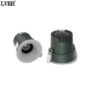 Spot encastré Cob avec boîtier en aluminium, spot LED anti-éblouissement 5W 7W 12W, mini downlight intelligent Touya - Product Image 1