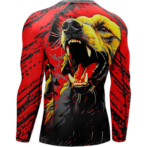 ชุดต่อสู้แขนยาวสำหรับผู้ชายประสิทธิภาพสูงชุดป้องกันการผดผื่นพร้อมคุณสมบัติระบายอากาศการเย็บตามสั่งระดับพรีเมียม - Product Image 5