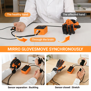Guante de Rehabilitación Robótico Eléctrico de Grado Médico para Entrenamiento de Dedos y Manos en Casos de Hemiplejia por Accidente Cerebrovascular, con Certificación CE e ISO - Product Image 4