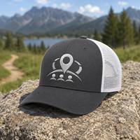 Gorra Snapback de Malla con Parte Trasera de Malla y Parte Delantera de Algodón, Transpirable, con Costuras Reforzadas, para Exteriores, con Bajo MOQ y Muestreo Rápido para Compradores de Merchandising de Eventos, con Parche Personalizado