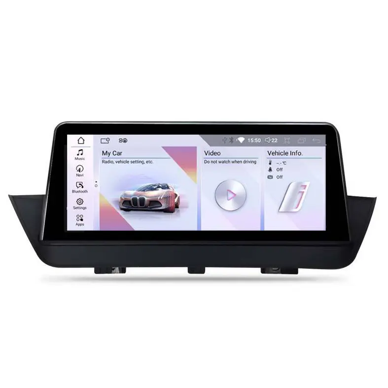 YZG-reproductor Multimedia de DVD para coche, Radio con navegación GPS, Android, pantalla antideslumbrante de 10,25 pulgadas, 4G, para BMW X1, E84, Europa, 2010