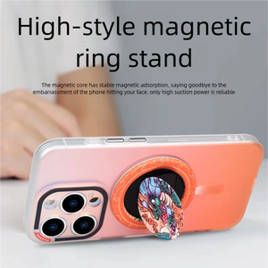 Support de téléphone magnétique ultra-fin |   360 °   Conception rotative et détachable |   Adsorption magnétique forte |   Anti-chute Anti-rayures - Product Image 2