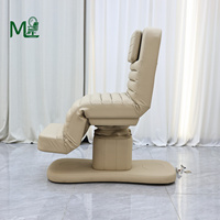 Table de massage pliable moderne pour salon de beauté avec revêtement en cuir PU pour utilisation en extérieur