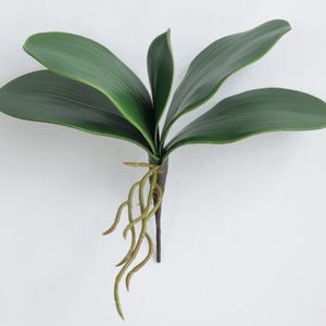 Planta Artificial de Hoja de Phalaenopsis, Nueva, de Alta Gama, Hecha a Mano, de Pegamento Suave, para Jardinería, Bonsái y Arreglos Florales - Product Image 2