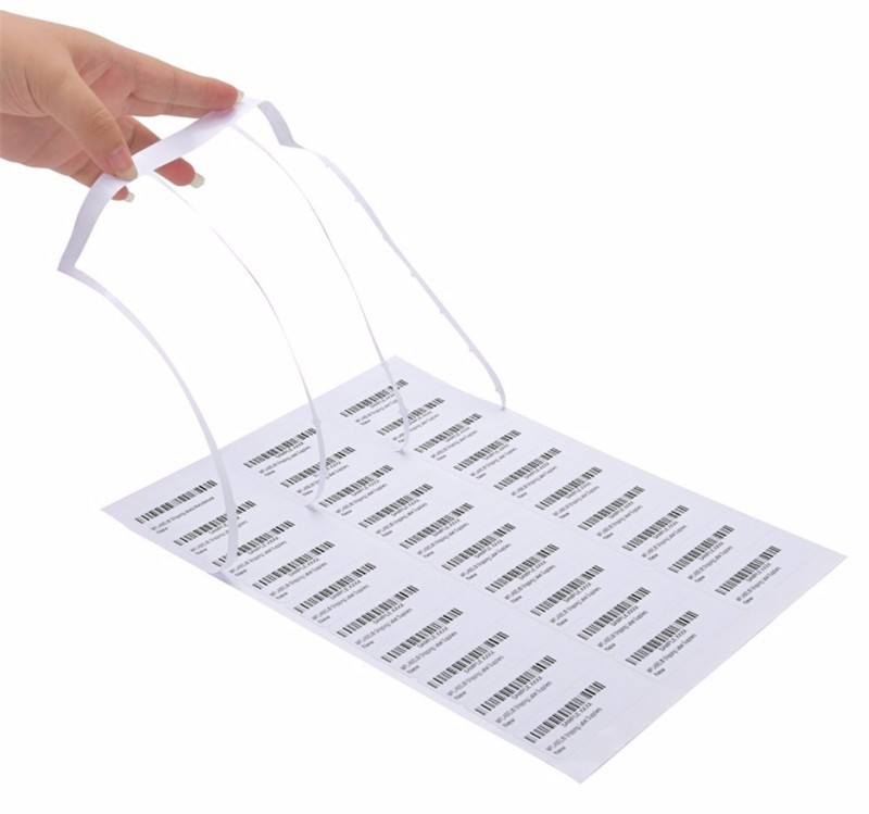EAS мягкой метка Водонепроницаемый Штрих-кода клей противокражная этикетка идентификационные бирки безопасности электронного отслеживания товаров, при заказе от Mall слипчивый ярлык стикера