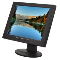 Moniteur BPSY TFT LED BNC 10 pouces, moniteur LCD CCTV carré 10,4 pouces