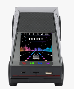 Loa xe hơi Cybertruck 15W WS-580, loa mini không dây cổ điển, tích hợp đèn RGB, cổng <span class=keywords><strong>USB</strong></span> Type-C, dành cho xe Tesla, sử dụng ngoài trời, pin 1200mah - Product Image 5