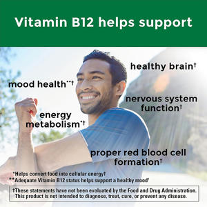 B12 vitamini Gummies 3000mcg ekstra güç enerji ve beyin destek takviyesi 60 Gummies GMP sertifikalı - Product Image 4