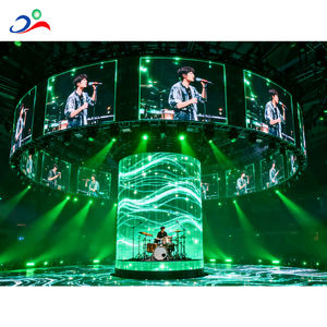 P2.<strong>5</strong> Irregular-shaped <strong>Display</strong> Screen, Featuring a Mechanical <strong>LED</strong> Screen - Product Image 1