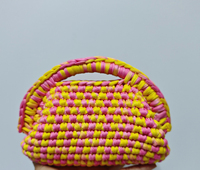 Nouveaux Sacs à Main Tendance 2026 – Vente en Gros de Sacs Fourre-Tout Décontractés de Luxe en Crochet Tricoté, Sacs Pochette d'Été Faits Main en Crochet Colorés Personnalisés